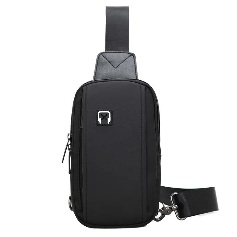 Mens Japanese Oxford Cloth Chest Crossbody Bag