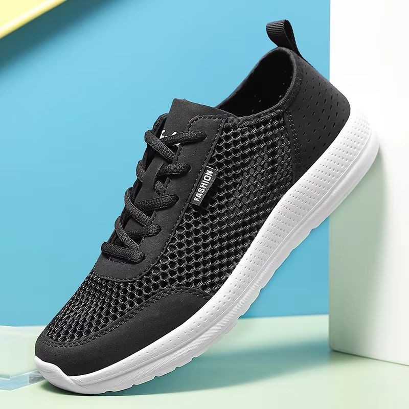 Men's Lightweight Mesh Running Sneakers – Breathable Sport Shoes for Active Comfort