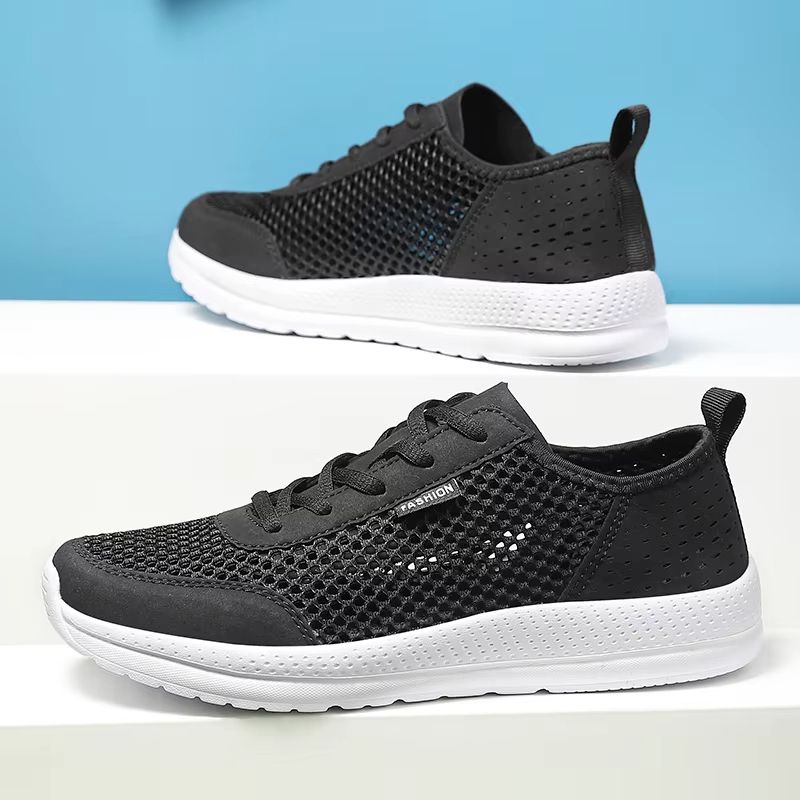 Men's Lightweight Mesh Running Sneakers – Breathable Sport Shoes for Active Comfort