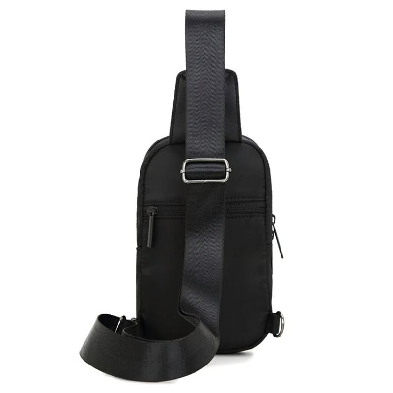 Mens Japanese Oxford Cloth Chest Crossbody Bag